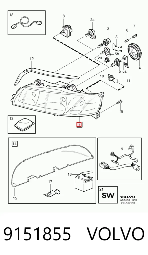  9151855 Volvo