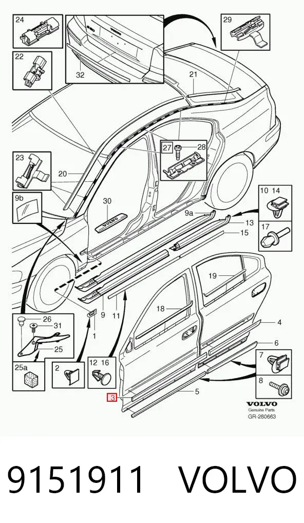  9151911 Volvo