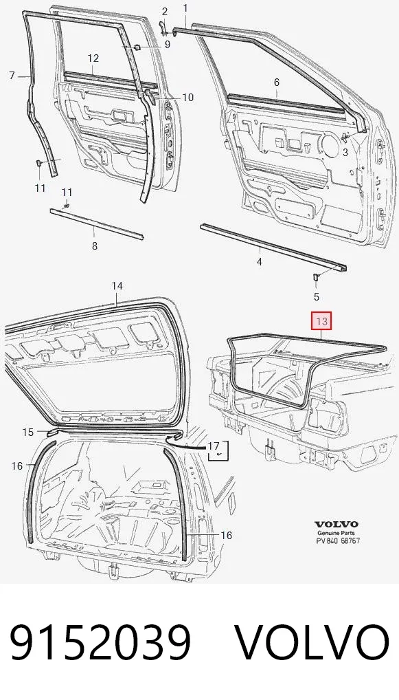  9152039 Volvo