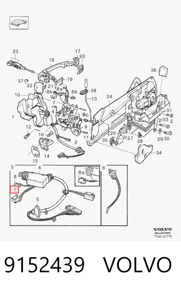  9152439 Volvo