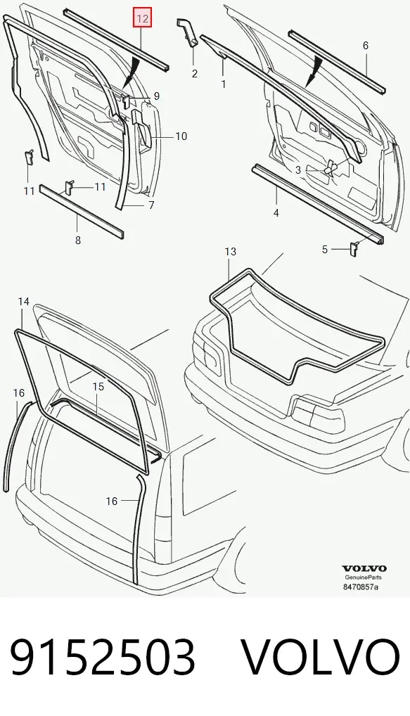  9152503 Volvo
