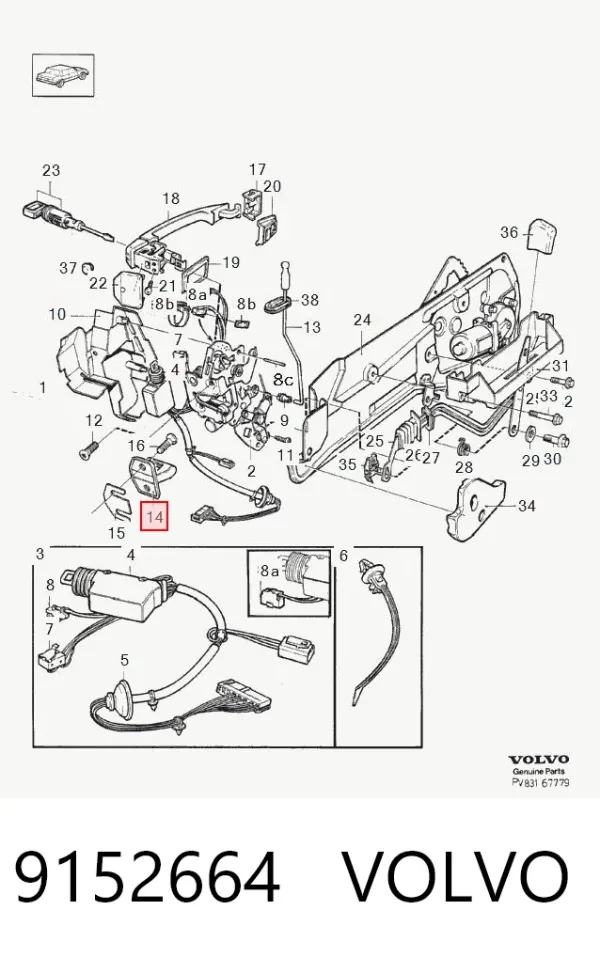  9152664 Volvo