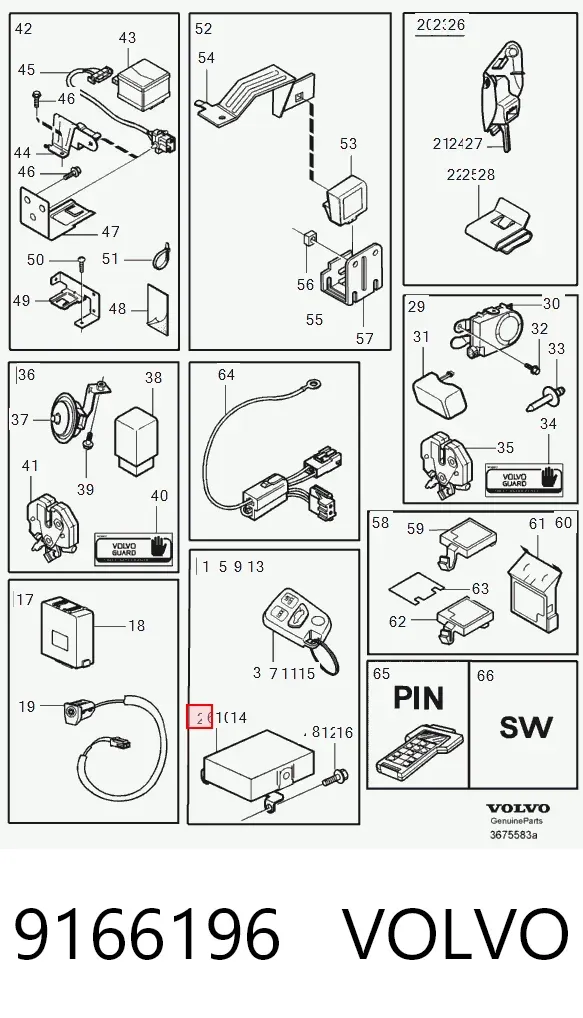  9166196 Volvo