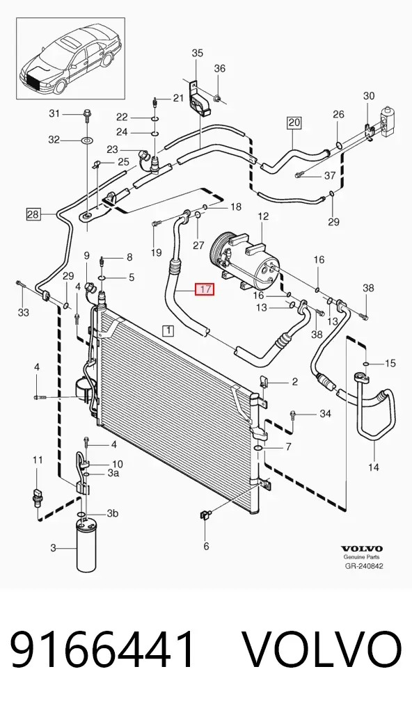  9166441 Volvo