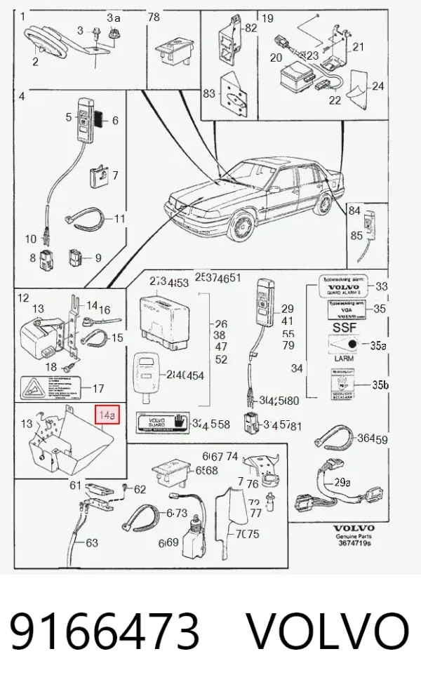  9166473 Volvo