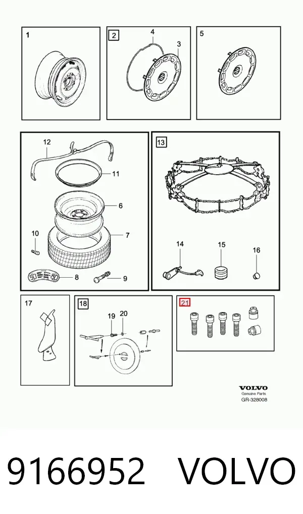  9166952 Volvo