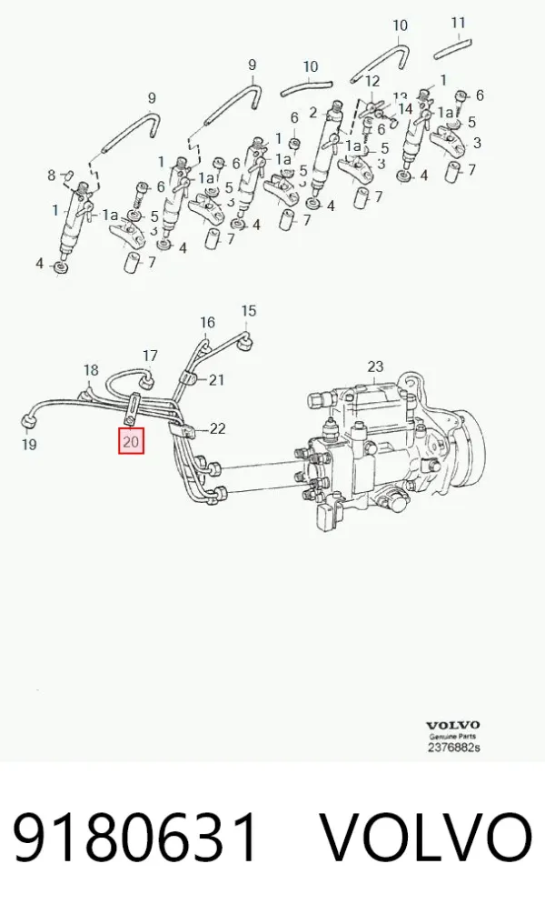  9180631 Volvo