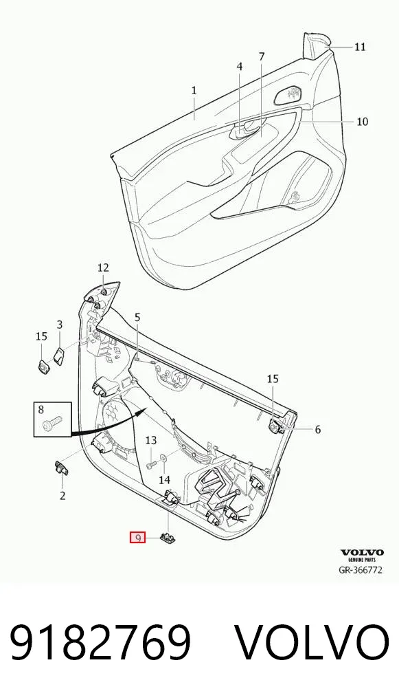  9182769 Volvo