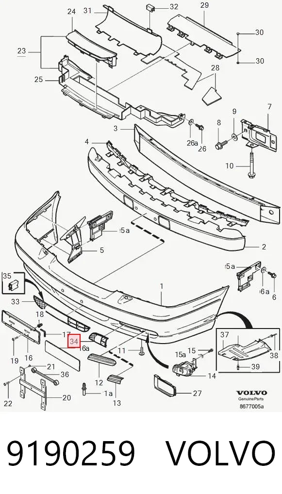  9190259 Volvo
