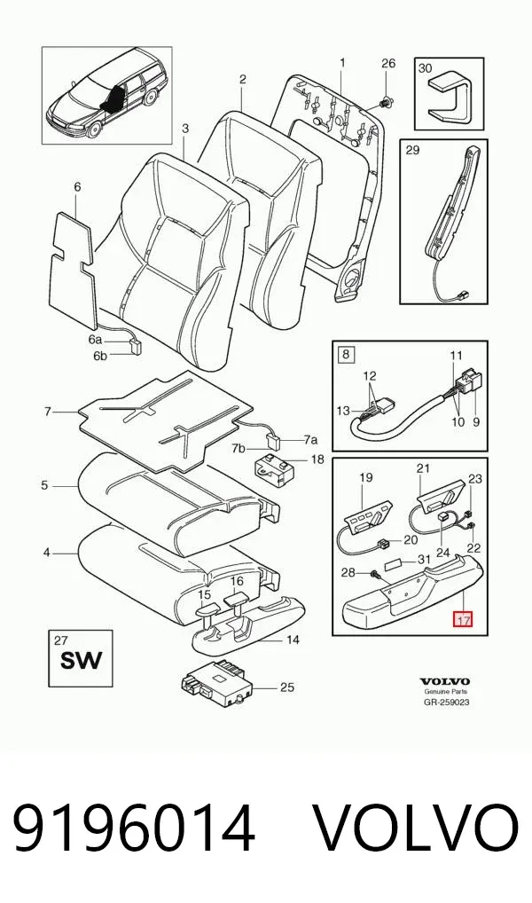  9196014 Volvo