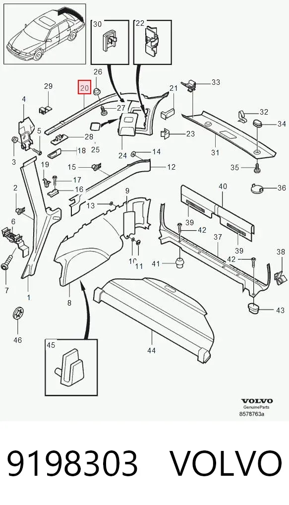  9198303 Volvo