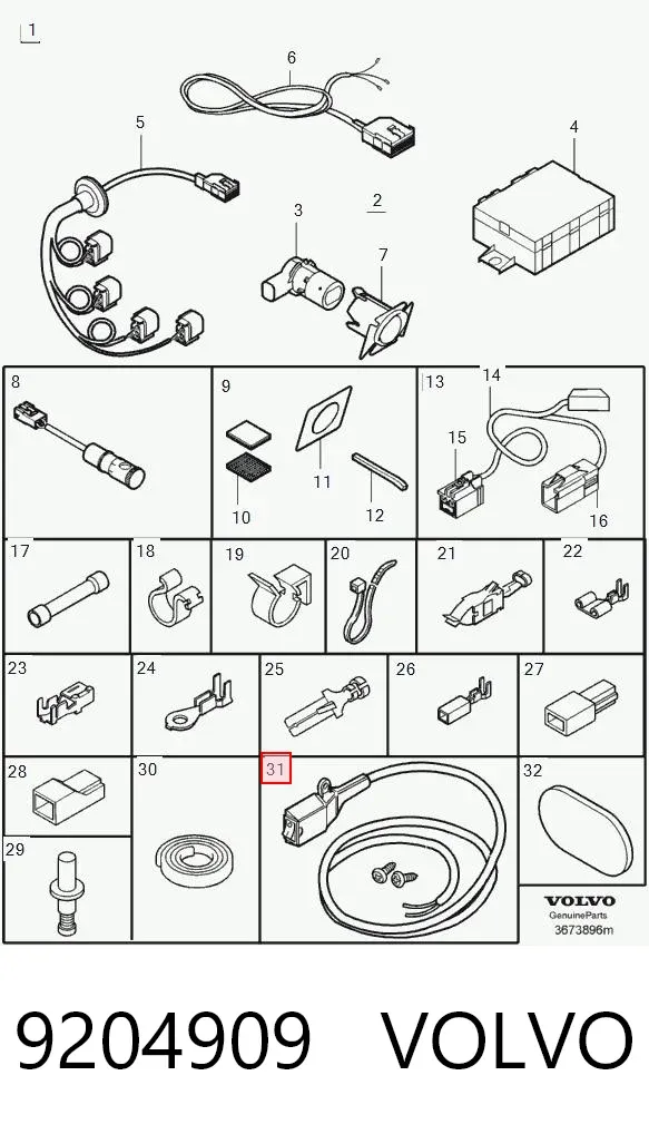  9204909 Volvo