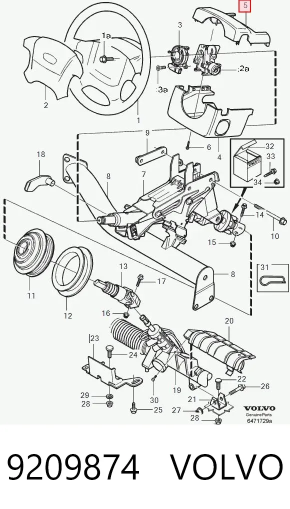  9209874 Volvo