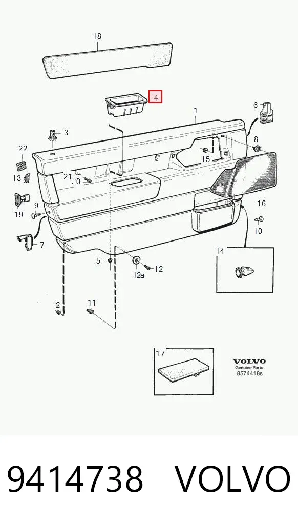  9414738 Volvo