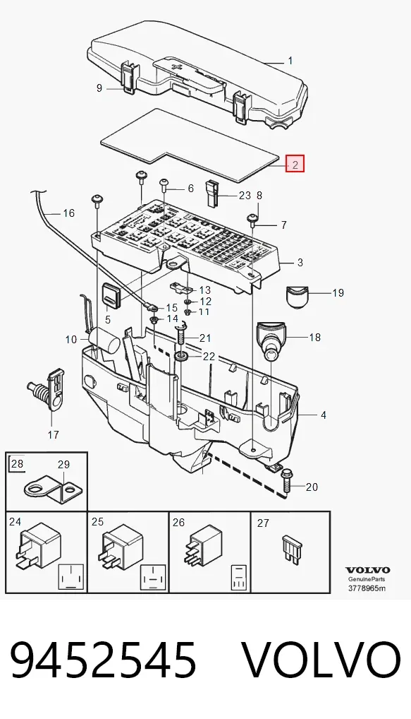  9452545 Volvo