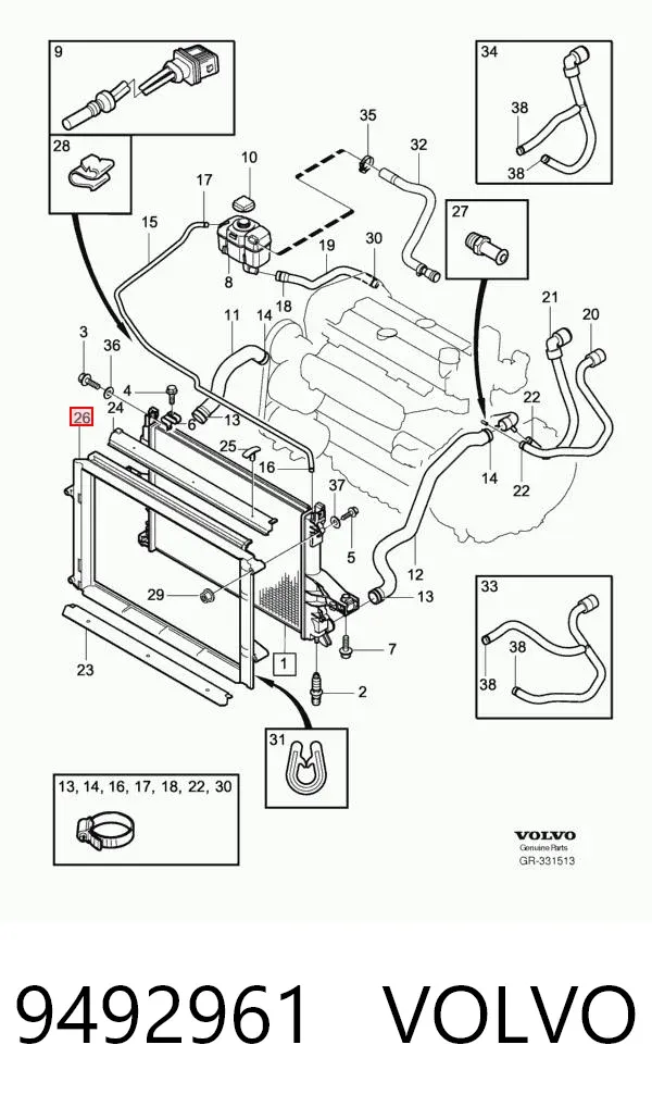  9492961 Volvo