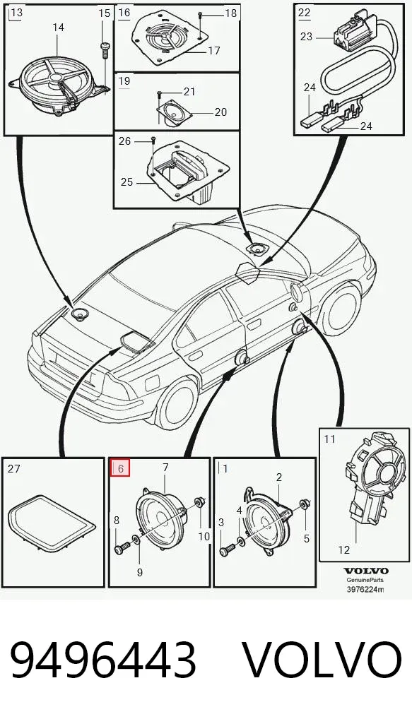  9496443 Volvo
