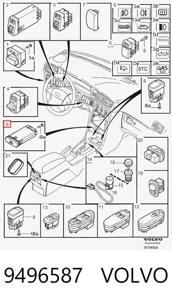 9496587 Volvo