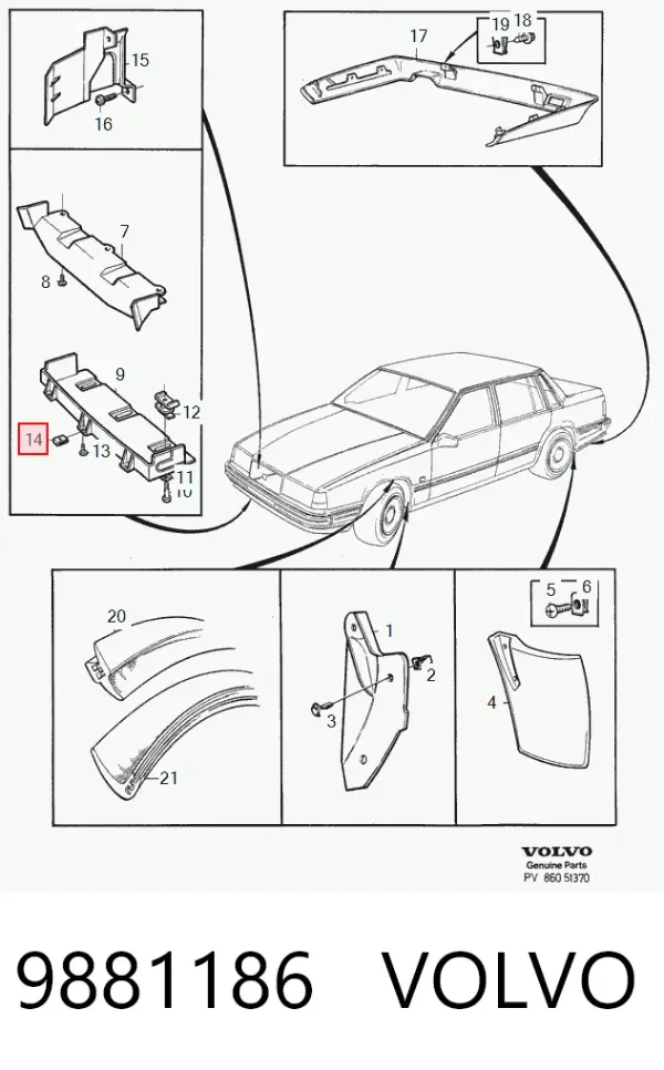  9881186 Volvo