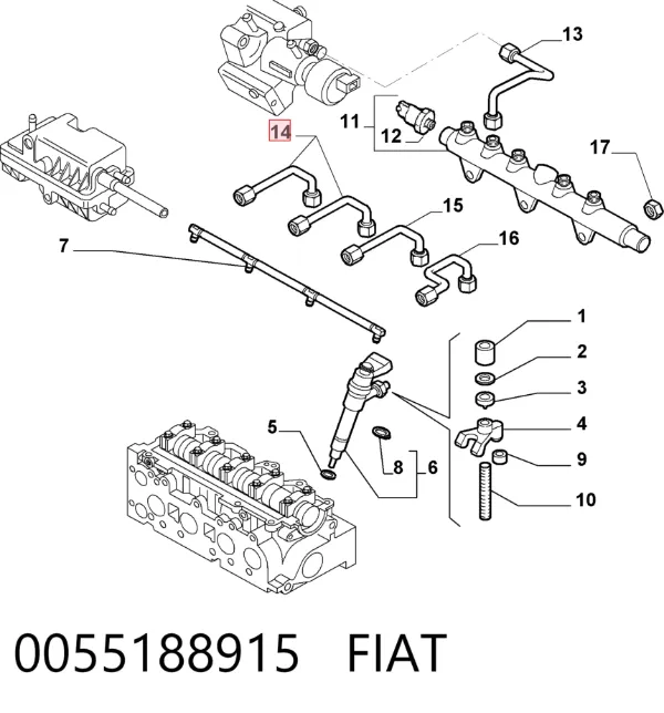  0055188915 Fiat/Alfa/Lancia