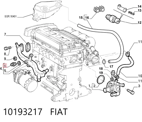  10193217 Fiat/Alfa/Lancia