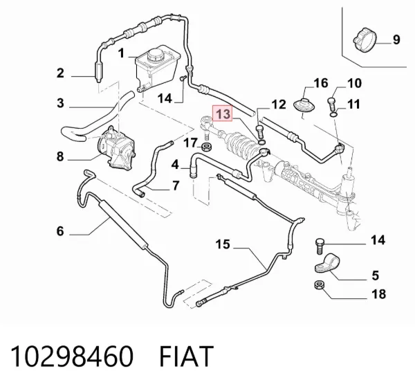  10298460 Fiat/Alfa/Lancia