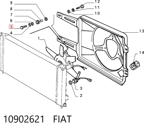  10902621 Fiat/Alfa/Lancia