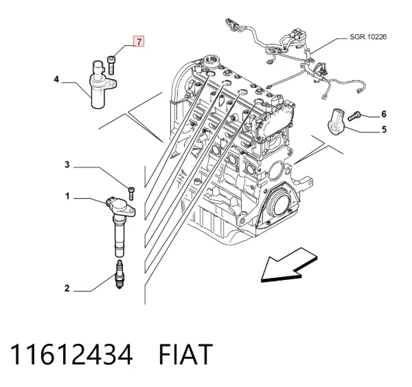  11612434 Fiat/Alfa/Lancia
