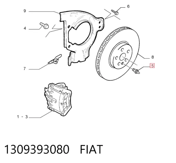  1309393080 Fiat/Alfa/Lancia