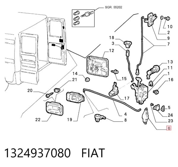  1324937080 Fiat/Alfa/Lancia
