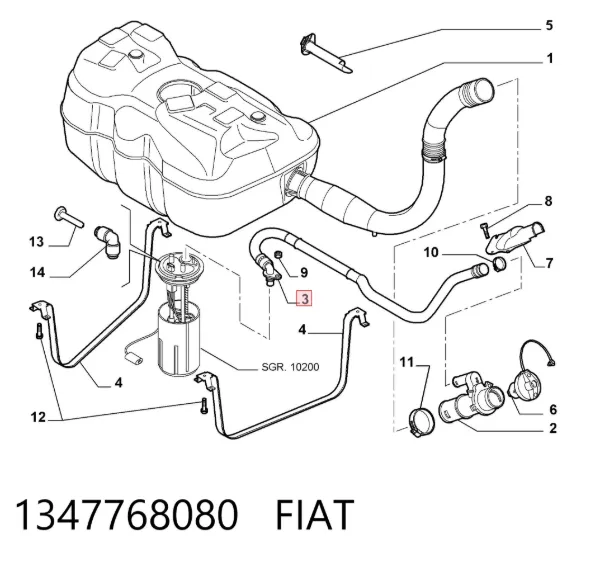  1347768080 Fiat/Alfa/Lancia