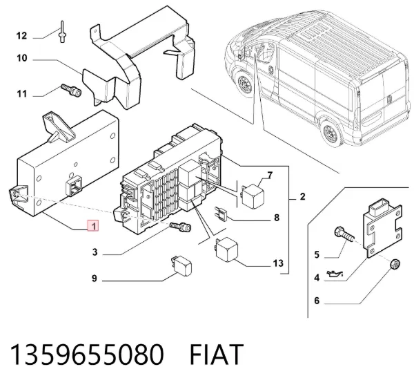  1359655080 Fiat/Alfa/Lancia