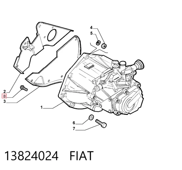  13824024 Fiat/Alfa/Lancia