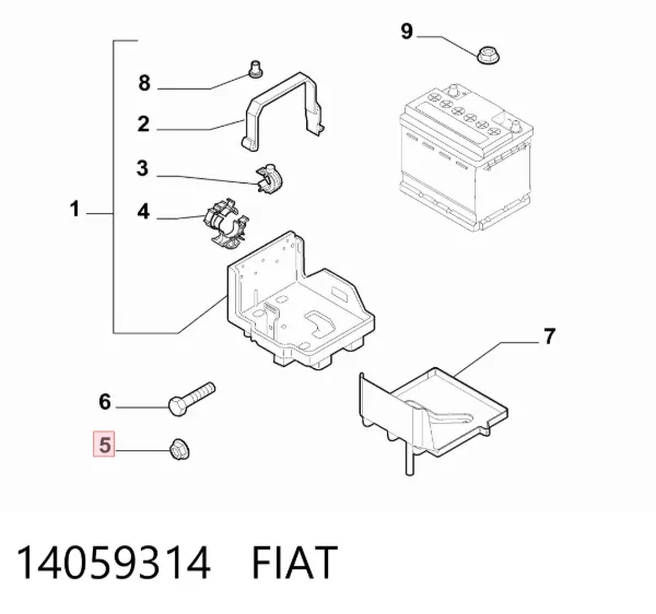  14059314 Fiat/Alfa/Lancia