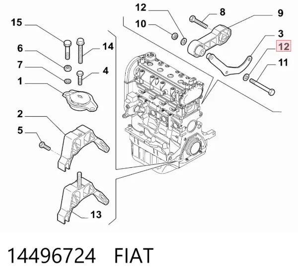  14496724 Fiat/Alfa/Lancia
