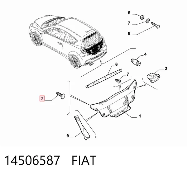  14506587 Fiat/Alfa/Lancia