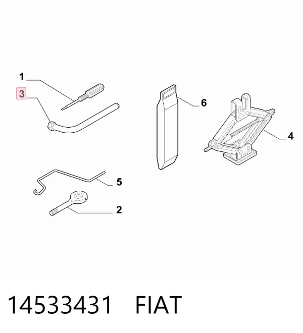  14533431 Fiat/Alfa/Lancia