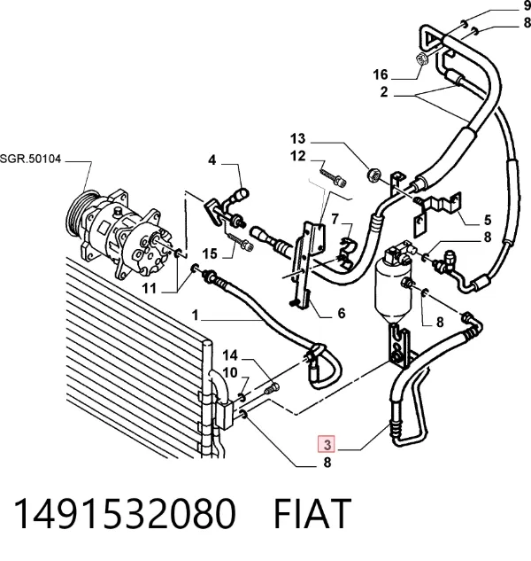  1491532080 Fiat/Alfa/Lancia