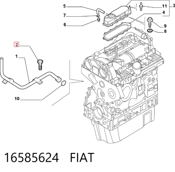  16585624 Fiat/Alfa/Lancia
