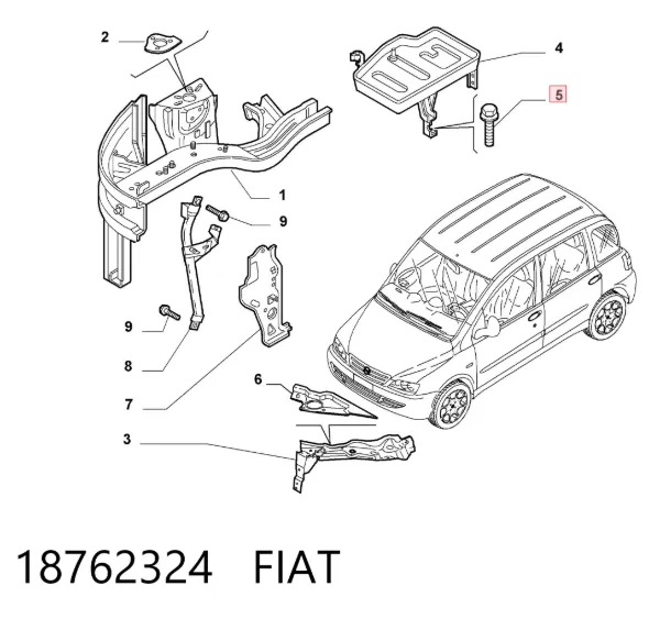  18762324 Fiat/Alfa/Lancia