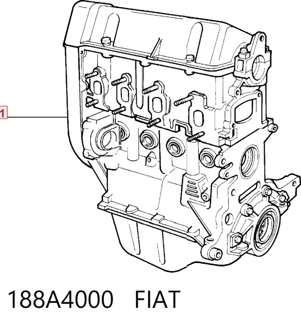 Двигатель Fiat Punto II