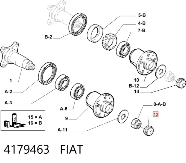  4179463 Fiat/Alfa/Lancia