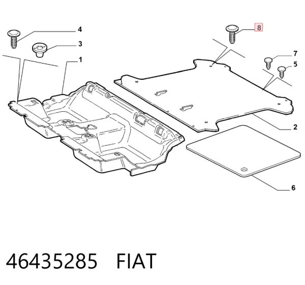  46435285 Fiat/Alfa/Lancia