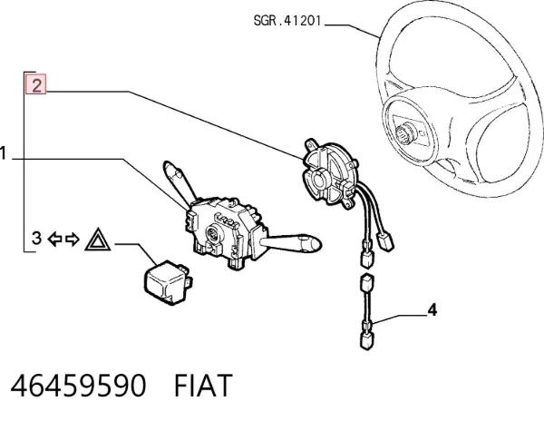  46459590 Fiat/Alfa/Lancia