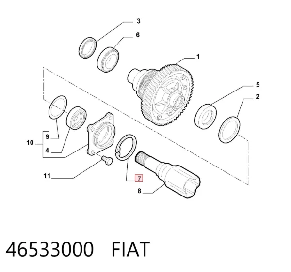  46533000 Fiat/Alfa/Lancia