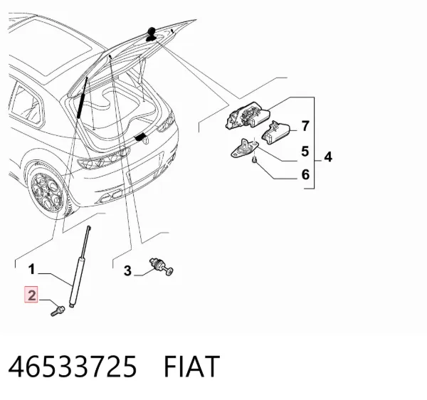  46533725 Fiat/Alfa/Lancia