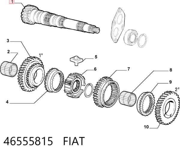  46555815 Fiat/Alfa/Lancia