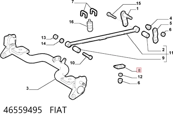  46559495 Fiat/Alfa/Lancia