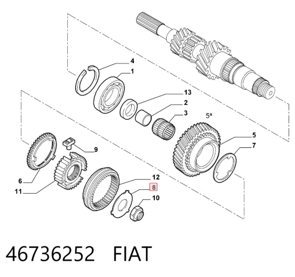  46736252 Fiat/Alfa/Lancia