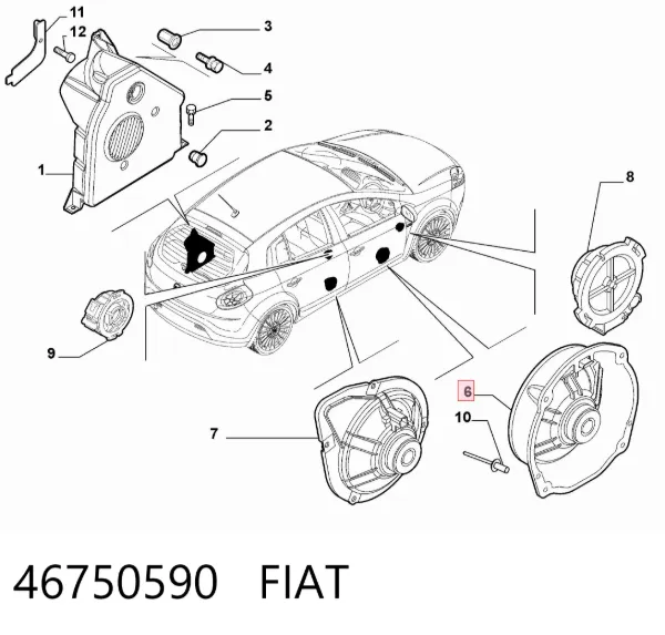 46750590 Fiat/Alfa/Lancia